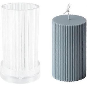 Moules &Agrave; Bougies En Plastique Pour La Fabrication De Bougies Parfum&eacute;es Faites &Agrave; La Main Forme De Colonne 3d Forme De Bougies Pour Cire De Soja - Neuf