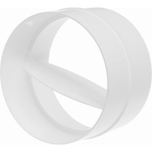Tuyau d'évacuation de l'air arrière de 10 cm - Amortisseur de retour - Tuyau d'aération pour sèche-linge - Extracteur d'air - Volet arrière - Neuf