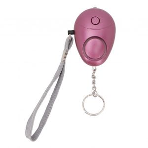 Alarme personnelle sonore sûre, Portable, 130db, alarme de sécurité d'urgence avec lumières LED, pour femmes, hommes, enfants, personnes âgées, violet - Neuf