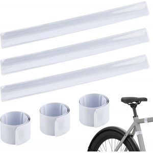 Acdsgd-6pcs Brassard R&eacute;fl&eacute;chissant, Brassard R&eacute;fl&eacute;chissant &Agrave; Double Bande, Bandes De S&eacute;curit&eacute; R&eacute;fl&eacute;chissantes, Pour Faire Du V&eacute;lo Courir Ou Faire Du Jogging Cheville Bracelet Fluo Band - Neuf