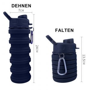Bouteille D'eau Pliable, Bouteille De Sport Étanche, Bouteille Saine - Neuf