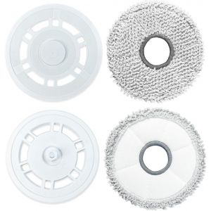 Ytaland Lot De 2 Supports De Balai De Rechange Pour Aspirateur Robot Ecovacs Deebot T30 Pro Omni/T30 Omni/T30S/T30S Combo Accessoires Lavables[SSE7111237] - Neuf
