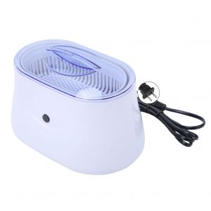 Nettoyeur a ultrasons 650 ml, frequence 40 kHz, appareil de nettoyage de bijoux, lunettes, prise US 110 V - Neuf