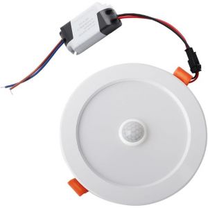 Éclairage Encastré Led,Luminosité Des Plafonniers Encastrés,Downlight À Plaquette Sans Canette À Intensité Variable,Garniture De Déflecteur,Indice D'Humidité 12 W,Couleur De - Neuf