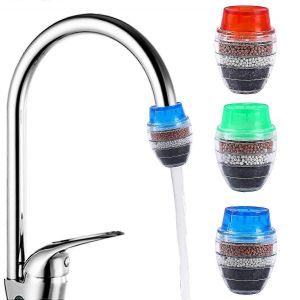 Lot De 3 Filtres &Agrave; Montage Sur Robinet, Filtre &Agrave; Eau Pour Robinet, Purificateur D'eau Pour Robinet De Cuisine - Neuf