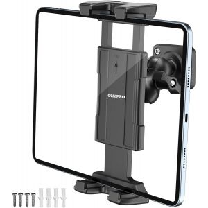 Support Mural Tablette Murale iPad avec Bras de R&eacute;glage de 5.5 cm pour Mur Cuisine Salle de Bain, Compatible avec 5"" - 13"" iPad Pro Mini Air iPhone Galaxy Tab S9 Kindle Switch R&eacute;glage &agrave; 360&deg; - Neuf