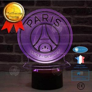 INN® Lampe optique décoration chambre salon tactile 7 couleurs illusion optique -modèle PSG- faible consommation câble USB ou 3 pile - Neuf