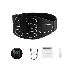 Ceinture De Tonification Abdominale Ems,Stimulation Musculaire Électrique,Toner Musculaire,Masseur De Fitness Portable,Entraîneur De Taille,Modelage Amincissant - Type One Belts #A - Neuf