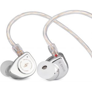 lbgwp60-Simgot Ew200 Écouteurs Intra-Auriculaires Avec Diaphragme Scp De 10 Mm, Corps Entièrement Métallique, Câble Ofc Détachable De 0,78 Mm À 2 Pin, Pour Audiophiles Et Musiciens (Ew200 Sans Micro) - Neuf