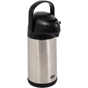 Letnerny-637301600 President Pichet Isotherme À Pompe, 3 Litres, Noir - Neuf