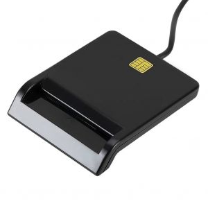 Lecteur de carte &agrave; puce USB,fonctionnement Stable,simplicit&eacute; fiable pour DNIE ATM CAC IC ID SIM Card Cloner connecteur Windows--1 PC - Neuf