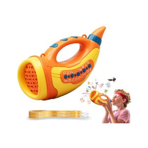 Appelant d'animaux avec 2 modes sonores pour l'exploration en ext&eacute;rieur - Orange - Neuf
