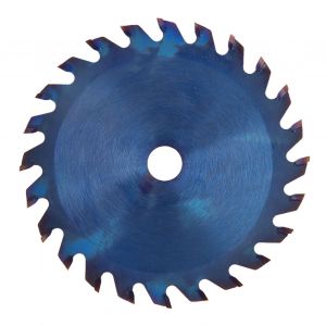 Disque de scie circulaire en carbure bleu 85 x 10/85 x 15 mm pour bois et metal tendre - Neuf