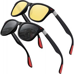 Lunettes De Soleil Polarisées Hommes Femmes Mode Sommer Vacances Extérieur Conduite Pêche Course À Pied Incassable Lunettes Uv400 - Neuf