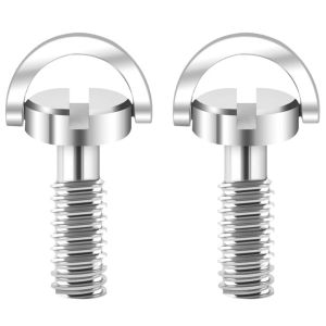 Lot De 2 Vis De Fixation Pour Appareil Photo 1/4"", Vis De 1/4"", Vis Pour Tr&eacute;pied, Plaque &Agrave; D&eacute;gagement Rapide Qr Pour Tr&eacute;pied D'Appareil Photo Monopode[Z5156] - Neuf
