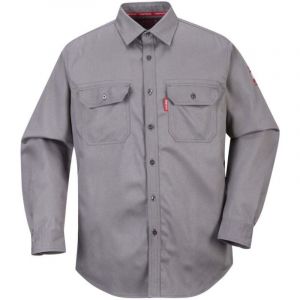 Chemise Bizflame 88/12 Couleur : Gris Taille Xxl - Portwest - Neuf