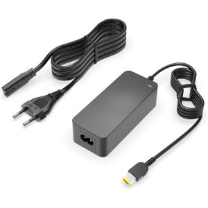 65W Chargeur Compatible avec Lenovo Thinkpad T450 T450S T470 T470S T460 T460S T440 T431s V330 V310 V130 V110 V730 V720 X250 L470 L570 L560 Alimentation Adaptateur pour Ordinateur Portable - Neuf