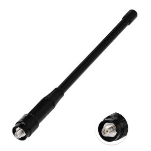 Antenne Talkie-Walkie Baofeng 21cm Antenne Double Bande UV VHF/UHF 136/470 MHz Antenne Fibre De Verre Avec Connecteur SMA Femelle Gain De 3dBi Compatible Avec Baofeng UV-5R Et Retevis RT-5R - Neuf