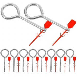 10pcs extincteur Tireur Goupilles Équipement d'incendie Goupille de rechange Goupilles de verrouillage Accessoires d'extincteur - Neuf