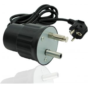 ASFASFq-Moteur Tourne Broche de Barbecue, 220v Electrique Rotateur Gril Moteur, Moteur Tourne Broche BBQ Rotateur Gril, Moteur Electrique pour Barbecue, Moteur pour Barbecue Grillée à L'extérieur - Neuf