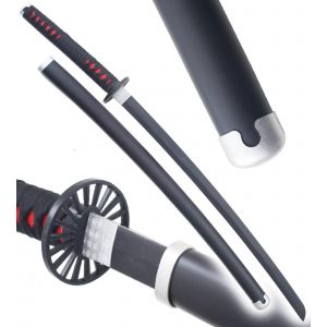 Demon Slayer Katana en Bois Lame en Bois Kamado Katana Tanjiro Sabre Kimetsu No Yaiba D&eacute;coration - Neuf