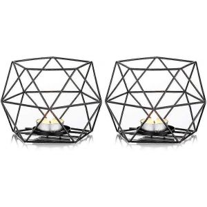 Ventes promotionnelles Chauffe-plat g&eacute;om&eacute;trique en m&eacute;tal Bougeoir - Neuf