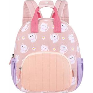 Sac à Dos pour Fille-30 cm-Sac de Voyage Avec Poches Latérales Réglable Cartable Fille Primaire-Sac à dos enfants de 2 à 6 ans Cadeau d'anniversaire.[B266] - Neuf