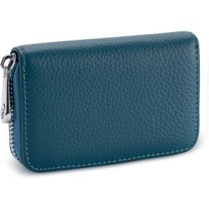 NSIECD-Cartes en Cuir RFID Porte-Cartes Porte Monnaie de Cr&eacute;dit Cas de Carte de Visite Porte-Case Protector pour Femmes Hommes avec 12 Fentes - Neuf