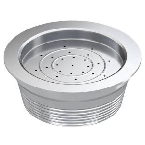 Ensemble de filtres de support de tasse de capsule de café rechargeable en acier inoxydable - Neuf