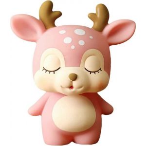 Tirelire Cerf,Tirelire Cochon Avec Tirelire Cerf,Tirelire Cerf Brun,Pour Cadeau D'anniversaire Pour Une Béa - Neuf