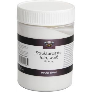 Pâte structurelle fine 500 ml/670 g,support structurel pour reliefs,pâte à modeler pour peinture acrylique,mastic miscible avec du sable - Neuf