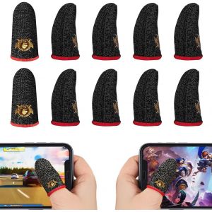 10 Pi&egrave;ces Game Finger Sleeve, Compatibles Avec Tous Les Jeux Mobiles, Gant De Doigt Gaming - Prot&egrave;ge Doigt - Accessoires Gaming Accessoire T&eacute;l&eacute;phone Gamer[Z468] - Neuf
