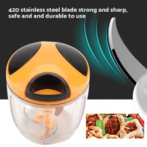 Hjlian Hachoir A Viande Manuel Multifonctionnel, Broyeur Rapide De Legumes Et De Fruits, Gadget De Cuisine - Neuf