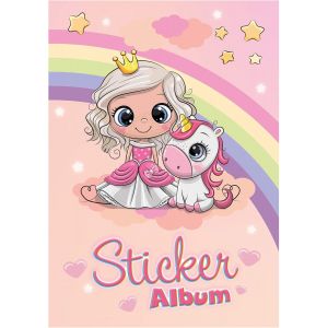 Album Broderie. Princesse Format A5 Rose Bonbon - Neuf