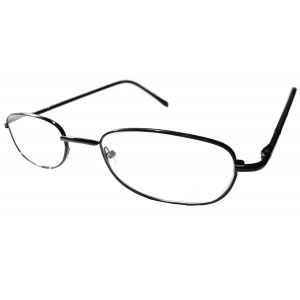 Lunette De Vue Lunettes Loupe De Lecture M&eacute;tal Noir Classique - Neuf