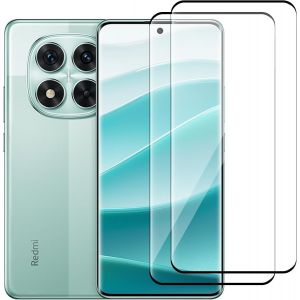 KAL-Lot De 2 Films De Protection D'&Eacute;cran En Verre Blind&eacute; Pour Redmi Note 14 Pro 5G/Poco X7 5G - Duret&eacute; 9H - Film De Protection Hd - Anti-Bulles - Anti-Rayures - Neuf