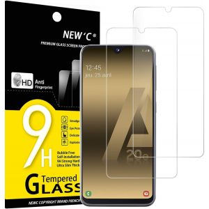 Lot De 2, Verre Tremp&eacute; Pour Samsung Galaxy A20e, Film Protection &Eacute;cran -Sans Bulles D'air -Ultra R&eacute;sistant (0,33mm Hd Ultra Transparent) Duret&eacute; 9h Glass - Neuf