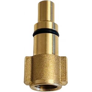 MEVRONISSHOP-M&M Smartek Adaptateur pour Nettoyeur Haute Pression pour/Compatible avec Lavor, Parkside, Ferrix Raccord filet&eacute; Femelle 1/4"" 1 : Raccord filet&eacute; Interne 1/4"" 2 : Adaptateur &agrave; ba&iuml;onnette - Neuf