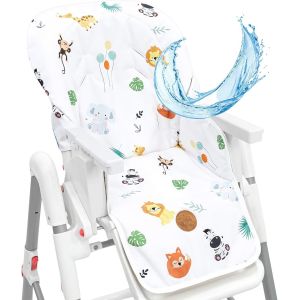 Housse Chaise Haute Bebe - Coussin Assise Pour Bébé Confortable Coussins Et Housses Pour Chaises Enfant Avec Un Revêtement Imperméable Stable - Neuf