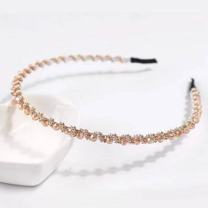 Bandeau Chic Pour Femme, Serre-Tête À Strass, Serre-Tête Tendance En Cristal Brillant, Serre-Tête Antidérapant Pour Fille, Enfant, Accessoires Cheveux - Neuf