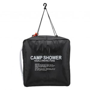 Sac de douche solaire 40L Sac d'eau Bain chauff&eacute; &Eacute;nergie Douche de camping ext&eacute;rieur chauff&eacute;e par l'&eacute;nergie - Neuf