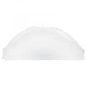 Paris Prix - Cloche Alimentaire "Pliante" 120cm Blanc - Neuf