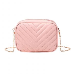 Sac &Agrave; Bandouli&egrave;re Unisexe Taille Unique Ray&eacute; De La Cha&icirc;ne D'&Eacute;paule De Sac Pour Les Hommes Et Les Femmes Rose Rouge Sacs &Agrave; Main - Neuf