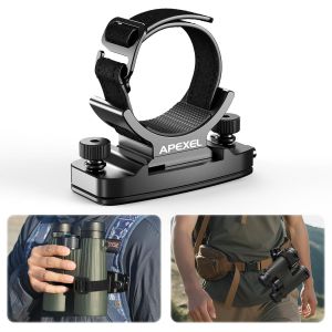 Adaptateur Universel Pour Sac &Agrave; Dos Pour Jumelles - Pince Universelle 38Mm & Adaptateur 1/4"",Adaptateur De T&eacute;lescope En M&eacute;tal Cnc,Adaptateur Pour Monture Monoculaire Pour Sangles/Ceintures[Z2951] - Neuf