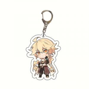Genshin Impact Mignon Porte-Cl&eacute;s En Acrylique Figure - Neuf