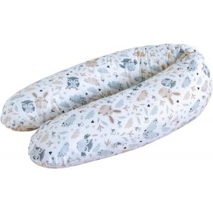 Coussin De Grossesse - Coussin D'allaitement 170 Cm - Coussin Pour Sommeil Latéral 100% Coton - Avec Housse Amovible - Coussin De Grossesse Pour Dormir (Hérisson) - Neuf