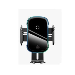 Support De T&eacute;l&eacute;phone De Voiture Avec Chargeur Sans Fil Pour Smartphones De 4,7 &Agrave; 6,5 Pouces &iquest; Noir - Neuf