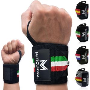 Lot De 2 Bracelets De Sport Pour Crossfit-Nouveau Design Avanc&eacute; Des Pays-Accessoires De Fitness-Wrist Wraps-Bracelets De Sport Pour Hommes Et Femmes.[K302] - Neuf