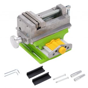 XYONG Mini etau compose, etau de machine reglable de haute precision, etau transversal pour le travail du bois et du metal - Neuf