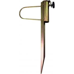 Plage de Stand Parapluie, robuste support en Métal, Sol Insert, porte-drapeau, de Sable et d'Herbe Stand, Pieu d'Ancrage pour Parapluie de Patio, porte-drapeau, de la Canne à Pêche - Neuf